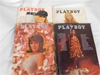 Playboy Magazines; 1967 April, 1967 August, 1968