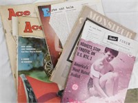 1960 April, 1960 December Ace magazines, the