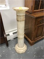 Marble pedestal