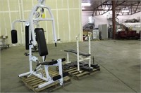 Apex Home Gym w/Weights & Bench Press