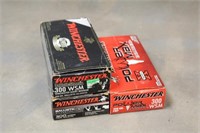 (3) Boxes of Assorted Winchester .300WSM Ammunitio