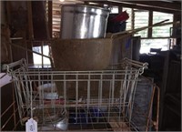 Fryer Basket, Pot with Ladle , Steam Table