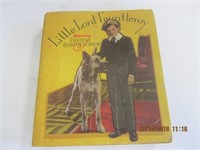 1936 Little Lord fauntleroy Mini Book No. 1598