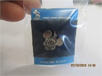 Sterling Silver Mickey Mouse Charm