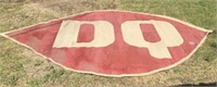 "DQ" Vinyl Sign from Leonard Texas Dairy