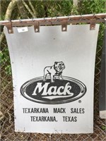 Mack Truck Mud Flap with Bracket
