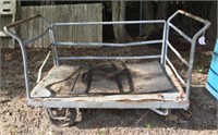 Metal Utility Push Cart
