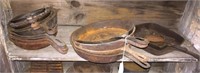 Cast Iron Skillets in Various Sizes