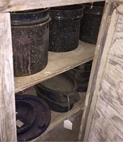 Graniteware Stock Pots, Strainers, Sauce