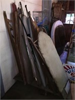 Antique Ironing Boards and Some Vintage