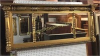 Gold Gilded Triple Mirror