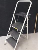 Stapleton Three-step folding utility ladder with