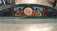 Arched Stained Glass Window Panel