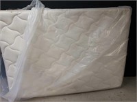 Queen-size pillow top mattress. Needs a little