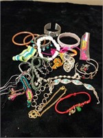 Collection of miscellaneous bracelets