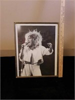 Framed photograph of Tina Turner by Clarence Tabb
