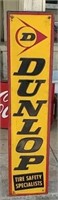 1977 Vertical Dunlop Tires Sign 
Great Color And