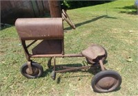 Early Pressed Steel Pedal Tractor 
Unknown