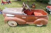 1940s Garton Pontiac Pedal Car 
All Original