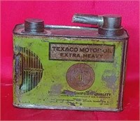 Rare One Half Gallon Texaco Oil Can