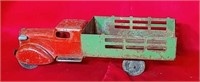 Early Pressed Steel Wyandotte Stake Bed Truck