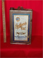 Five Gallon Gulf Pride Oil Can