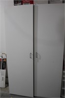 double door storage cabinet