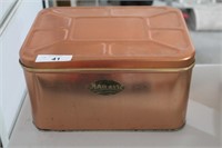 Copper bread box