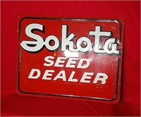 Single Sided Sokota Seed Dealer Sign