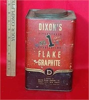 Five Gallon Dixon's Flake Graphite Can