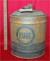 Five Gallon Pure Oil Can