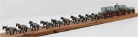 BORAX 20-Mule Team Wagon Train Model