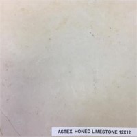 360 Sqft Of 12x12 Limestone Tile, Retail:$680.40