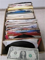 Large Lot of 45 RPM Records
