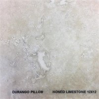 420 Sqft Of 12x12 Limestone Tile, Retail:$793.80