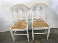 Two modern chairs