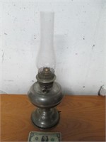 Vintage Rayo Electrified Oil Lamp w/ Glass