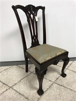 Chippendale style side chair