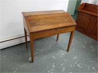 Schoolmaster antique desk