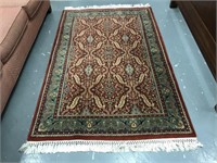 Hand knotted Persian rug