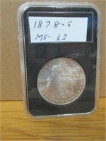 1878-S MS-62 Morgan Silver Dollar