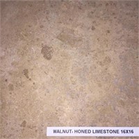 260 Sqft Of 16x16 Limestone Tile, Retail:$491.40