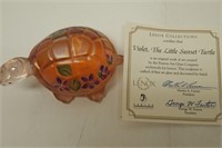 Fenton/ Lenox Glass Turtle