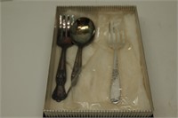 Silver Plated Child's Utensil Set