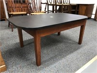 Slate top coffee table