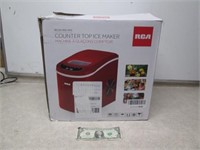 RCA Countertop Ice Maker in Box - Powers On -