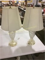 Set of matching lamps