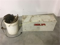 Delta tool box & misc tool lot