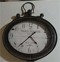 Metal clock