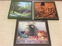 3 Framed prints